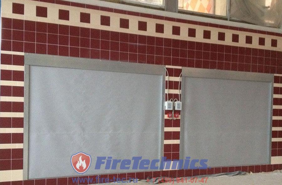 Противопожарных штор FireTechnics для окон