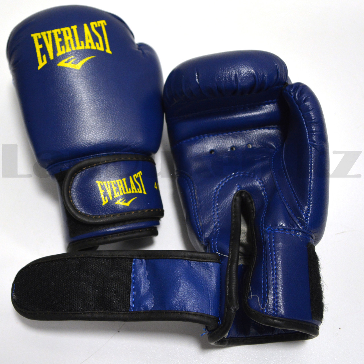 Детские боксерские перчатки 4 OZ Everlast синие - фото 4 - id-p94958694