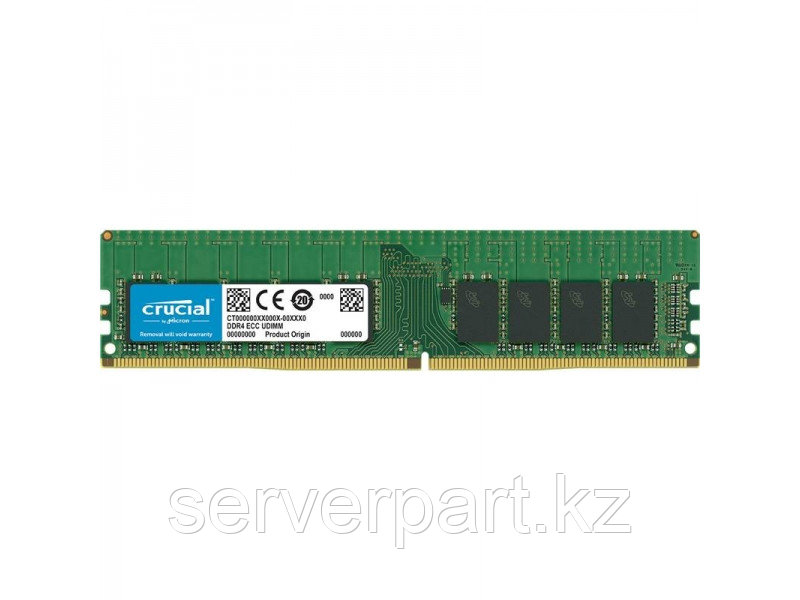ОЗУ для сервера Crucial 64GB DDR4 2666 (PC4-21300) RDIMM QRx4 ECC (CT64G4YFQ426S)