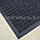 Грязезащитный придверный коврик на резиновой основе 80х50 см серый, фото 9