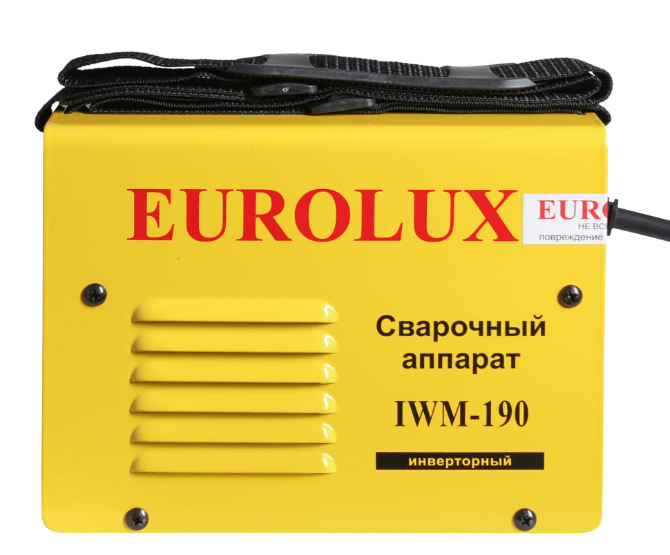 Сварочный аппарат EUROLUX IWM190 - фото 3 - id-p72154698