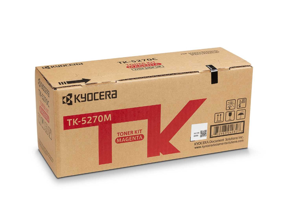Тонер-картридж Kyocera TK-5270 Magenta для M6230cidn/M6630cidn/P6230cdn 1T02TVBNL0