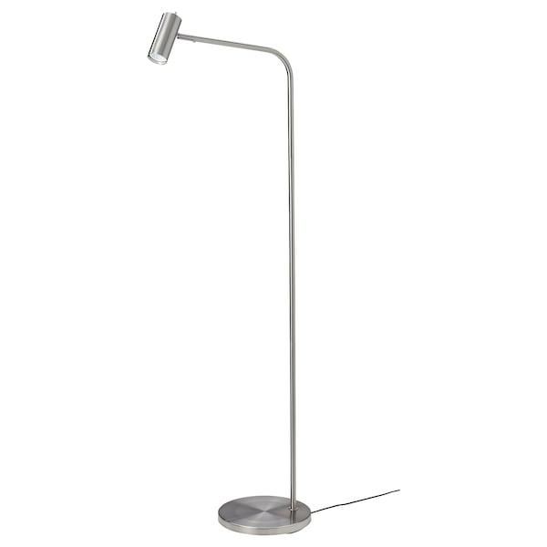 Светильник напольный/для чтения ВИРРМО никелированный 145 см ИКЕА, IKEA