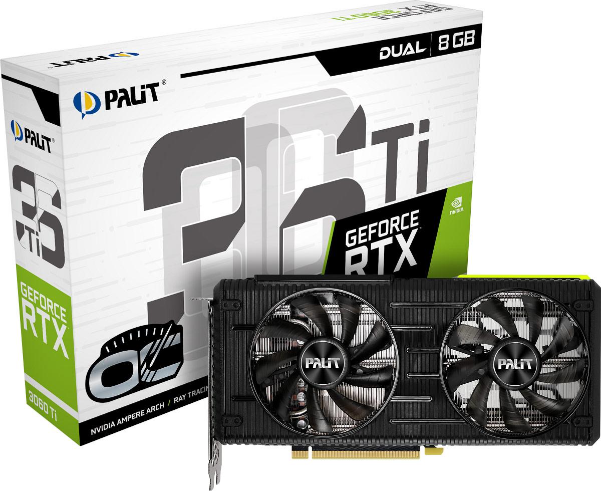 Видеокарта RTX 3060TI PALIT  8gb