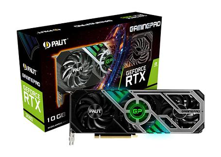 Видеокарта RTX 3080 PALIT gaming pro 10gb, фото 2