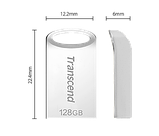 Transcend TS128GJF710S USB Флеш накопитель JetFlash 710, 128GB 3.0 металл, фото 2