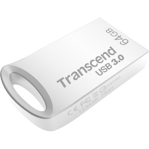 Transcend TS64GJF710S USB Флеш накопитель JetFlash 710, 128GB 3.0 металл - фото 1 - id-p94969875