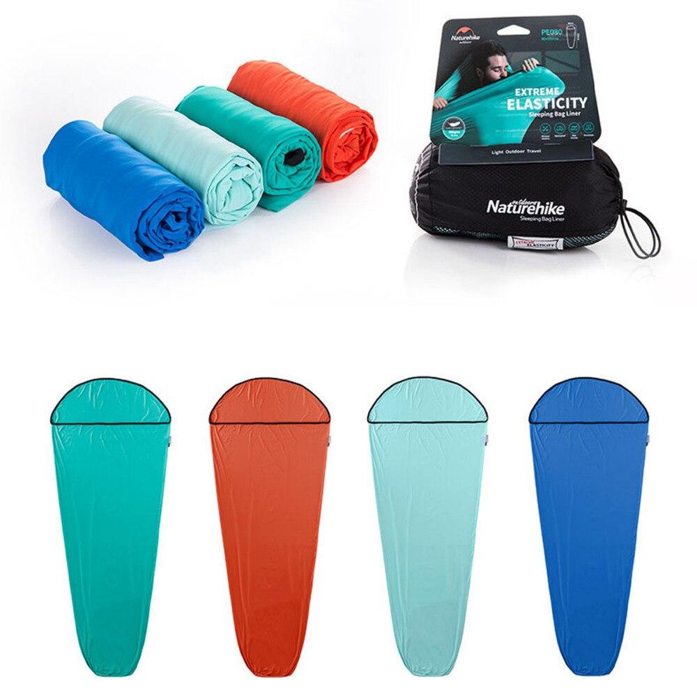 Вкладыш для спального мешка Naturehike NH17N002-D (оранжевый/бирюзовый/синий/голубой)
