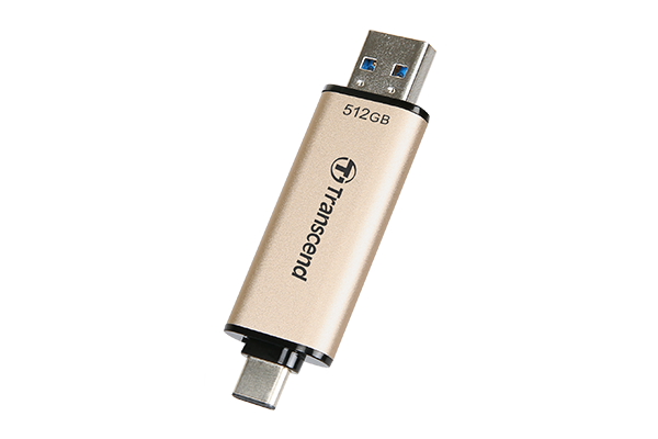 Transcend TS512GJF930C USB Флеш накопитель JetFlash 930C, 512GB, USB Type-A / Type-C