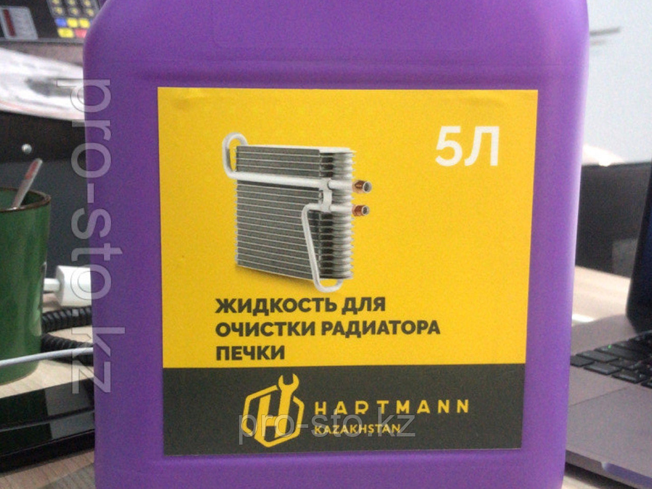 Жидкость для промывки радиаторов Hartman 5л