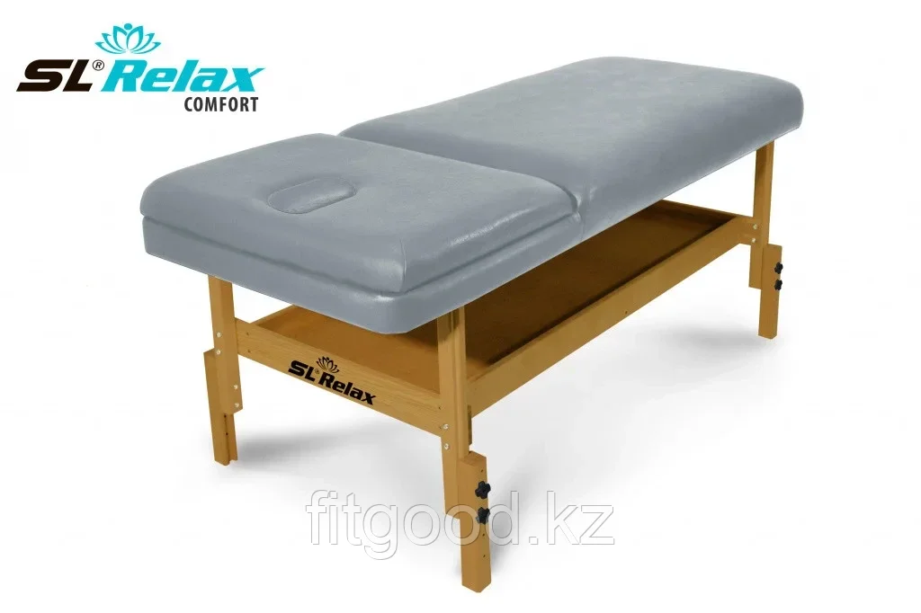 Массажный стол стационарный Comfort SLR-10 (серый) - фото 4 - id-p94977516