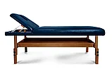 Массажный стол стационарный Comfort  SLR-5 (синий), фото 4