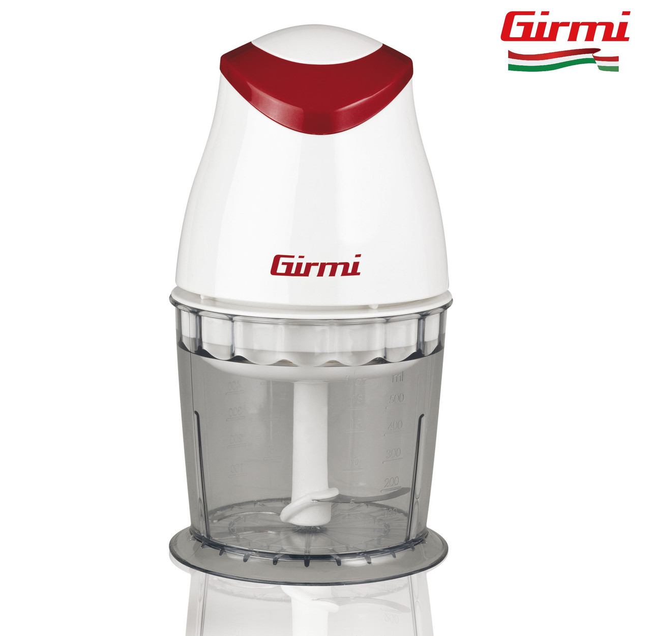 Кухонный мини чоппер - измельчитель электрический для продуктов Girmi TR01 chopper, белый