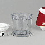 Кухонный мини чоппер - измельчитель электрический для продуктов Girmi TR01 chopper, красный, фото 3