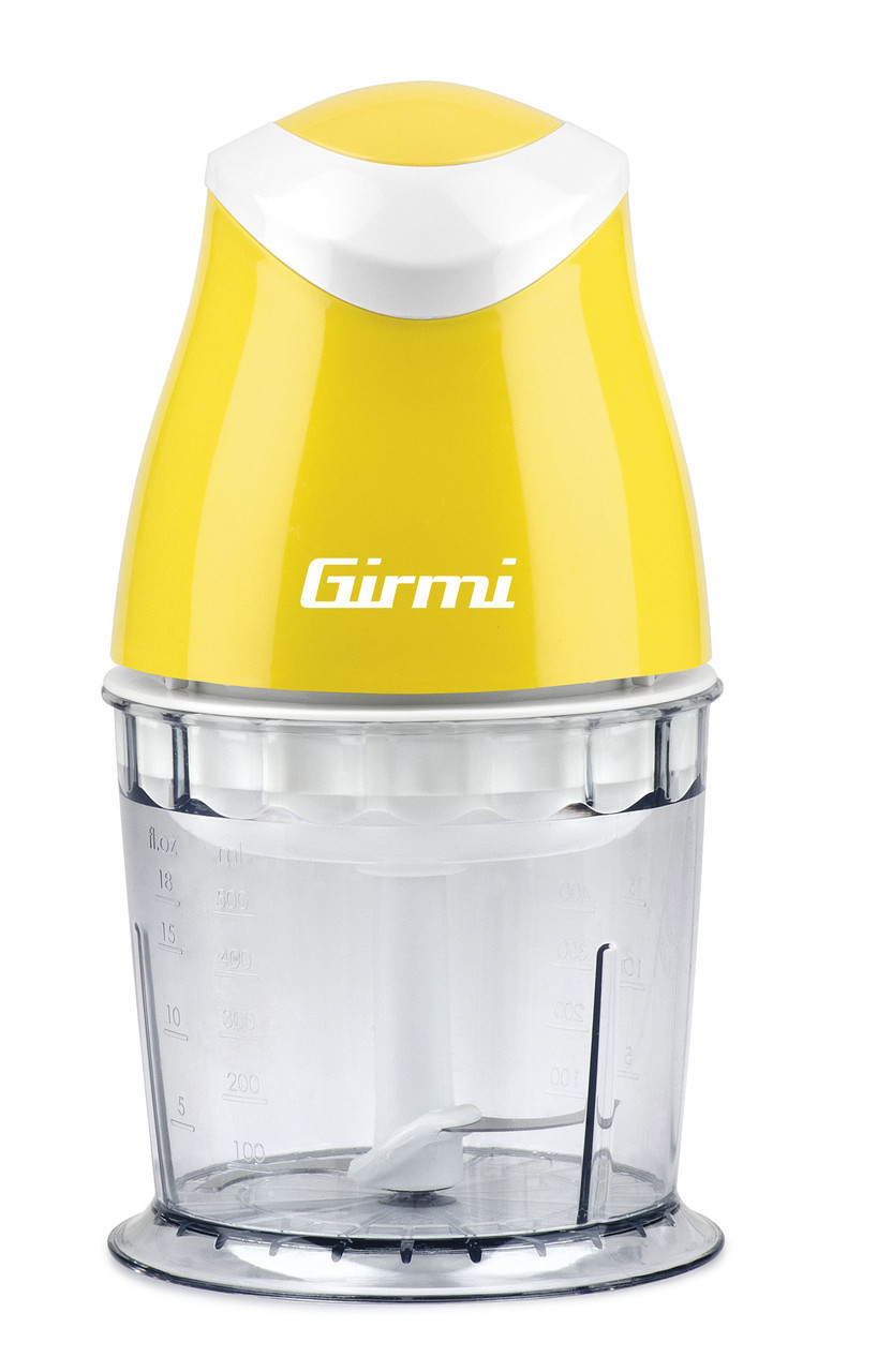 Кухонный мини чоппер - измельчитель электрический для продуктов Girmi TR01 chopper, желтый - фото 4 - id-p94977887