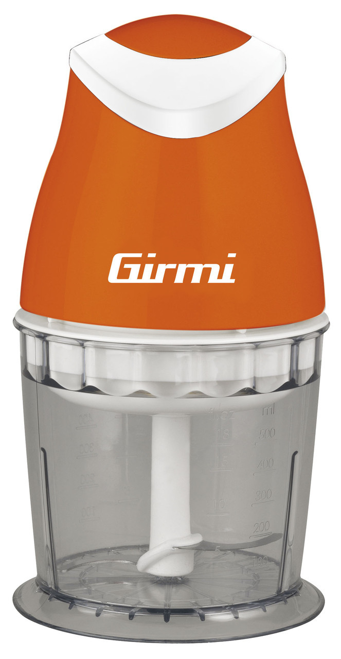 Кухонный мини чоппер - измельчитель электрический для продуктов Girmi TR01 chopper, оранжевый - фото 4 - id-p94977888