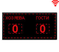 Табло электронное 128х96 (внеш 133х101) красн с ПО WiFi