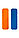 Надувной матрас Naturehike FC-10 NH19Z032-P (синий/оранжевый), фото 3