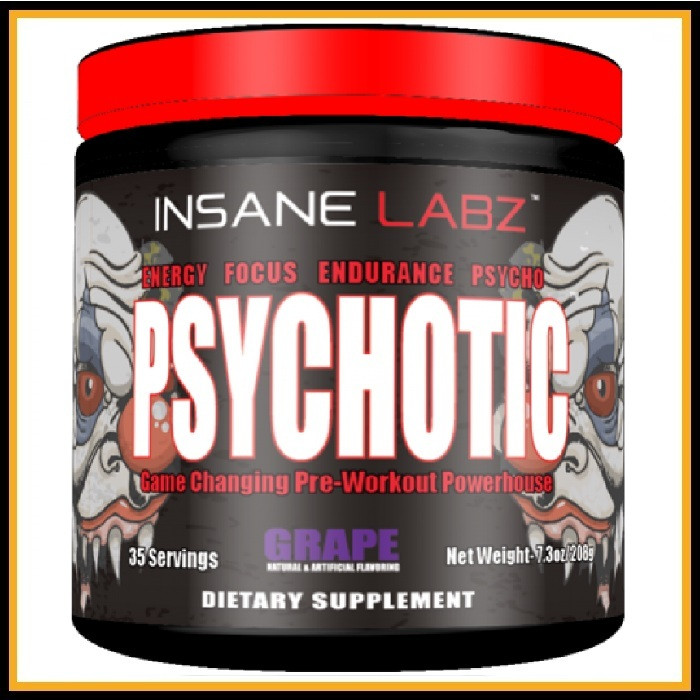 Insane Labs Psychotic 35 порций (персик манго)
