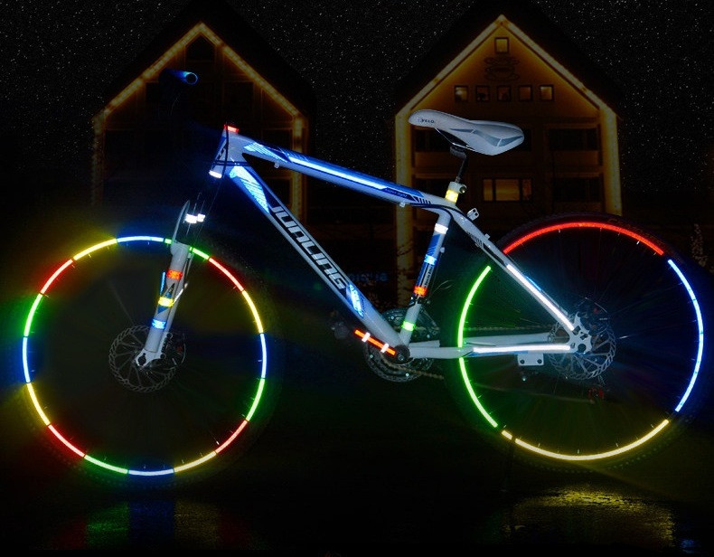 Светоотражающая лента на велосипед, мотоцикл, автомобиль, самокат и т.д. Рассрочка. Kaspi RED - фото 7 - id-p94982902