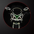 Светоотражающие ленты. Ширина 1 см. Длина (намотка) 8 м. Самоклеящаяся, световозвращающая наклейка., фото 6