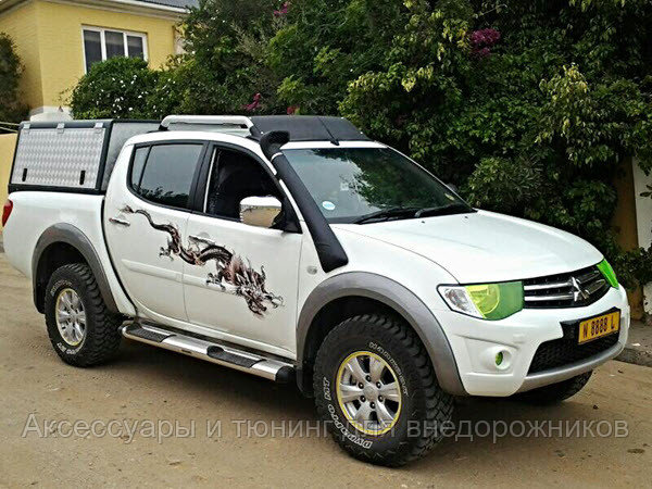 Шноркель MMC Montero Sport 2009+ NEW, пластик