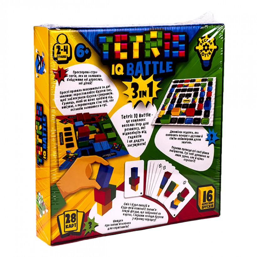 Настольная игра "Tetris IQ battle 3 in1"