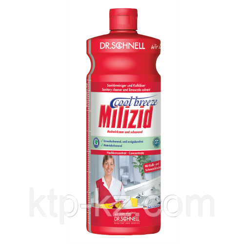 Для очистки санитарных зон MILIZID COOL BREEZE1л (1:400)