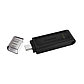 USB-накопитель Kingston DT70/32GB 32GB Type-C Чёрный, фото 2