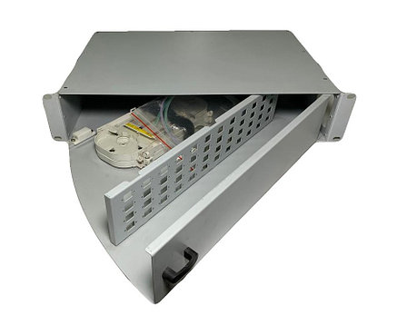 Кросс оптический 1U FC/APC 48 PORT SM Выдвижной, фото 1