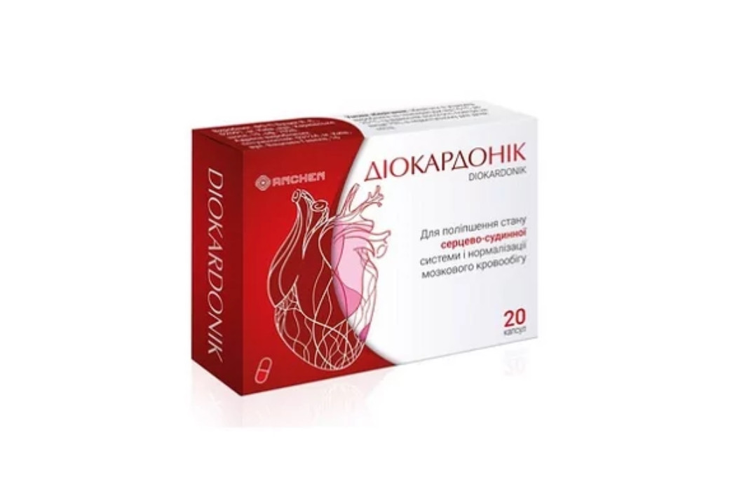 Диокардоник - капсулы от гипертонии