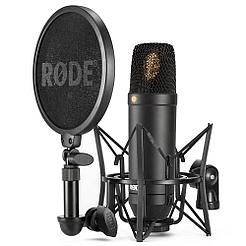 Студийный микрофон с поп-фильтром Rode NT1 Kit