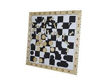Настенная игра «Шашки+шахматы»                           арт. RmS24938