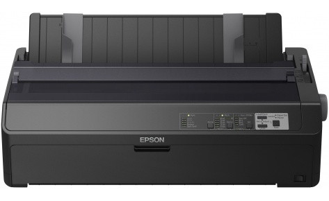 Epson C11CF38402A0 Принтер матричный FX-2190IIN, A3, 128Kb, 18 игл, USB, LPT, Ethernet - фото 1 - id-p95007423
