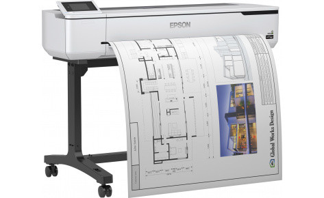 Epson C11CF12301A0 Плоттер SC-T5100, A0+ (2400x1200 dpi), USB 3.0, Gigabit ethernet interface, Wi-Fi - фото 2 - id-p95012358