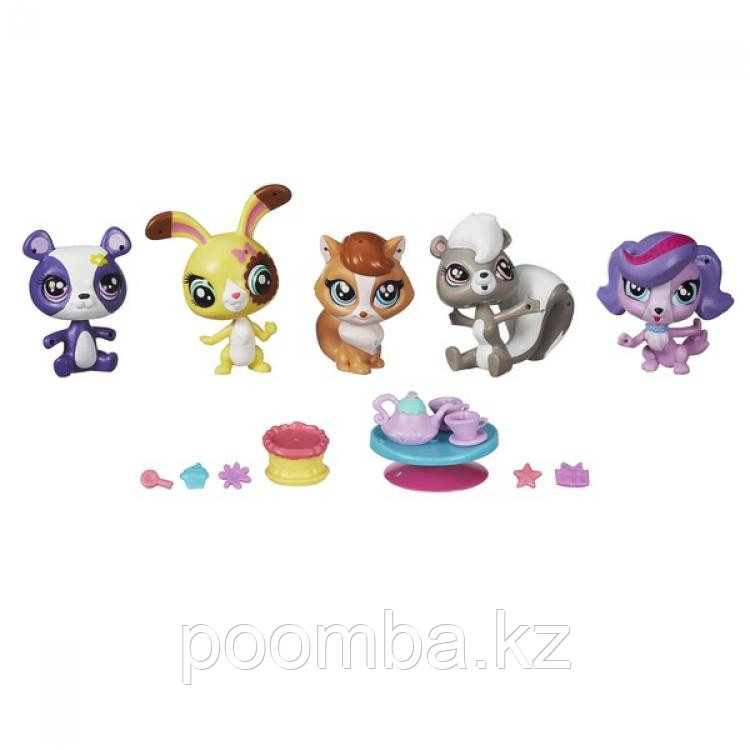 Мини-игровой набор Littlest Pet Shop - День рождения