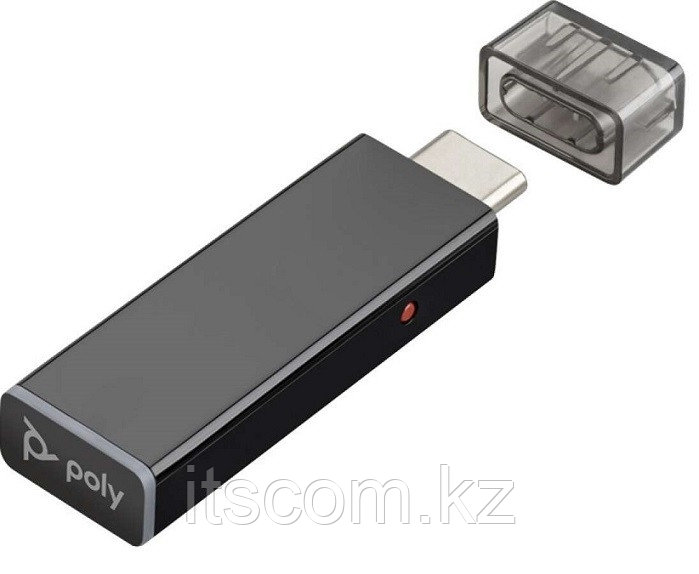 DECT-USB адаптер Poly D200 USB-C, Savi, Adapter, MOC (209850-04)