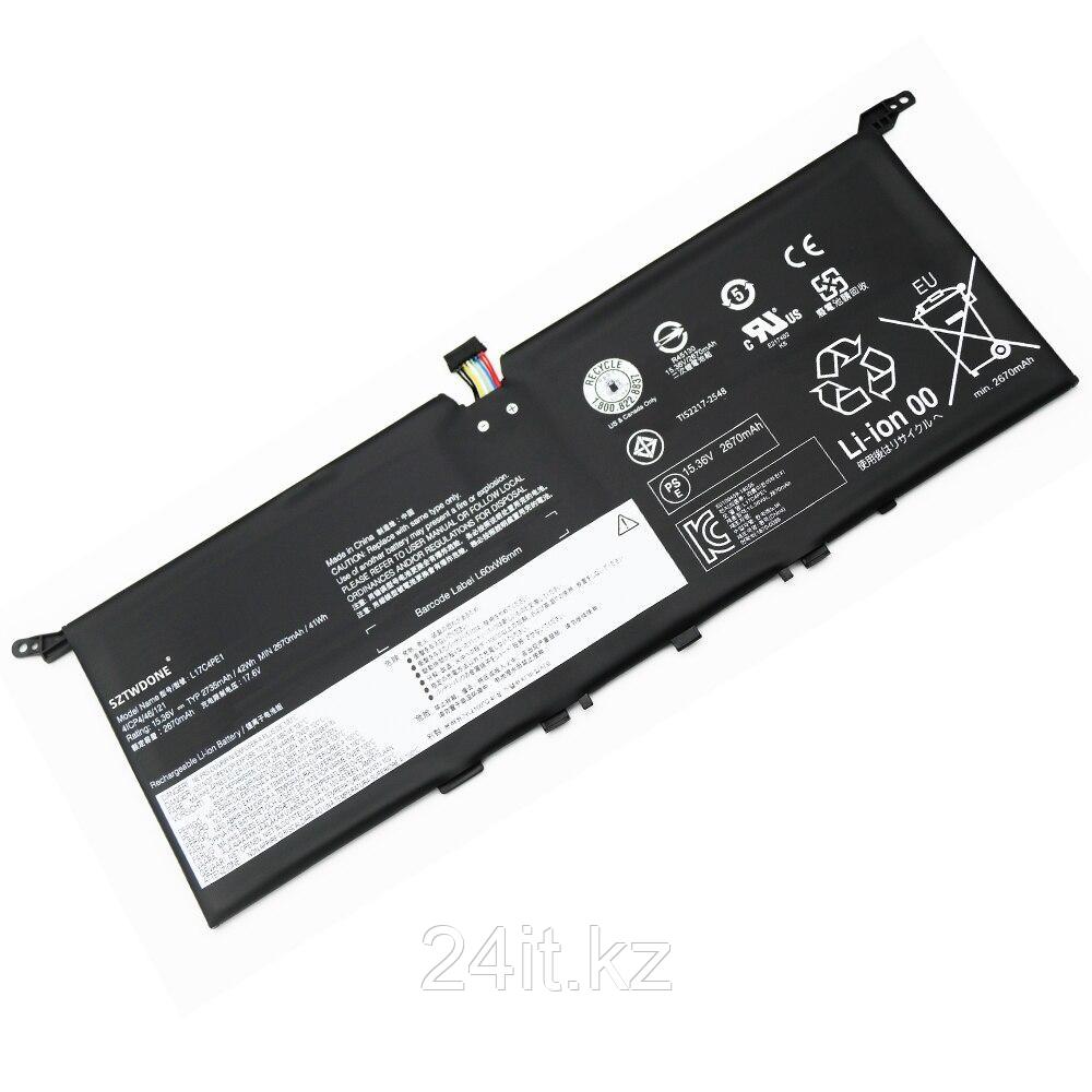 Аккумулятор L17C4PE1-B для ноутбука Lenovo 15.36V 42Wh / 2740mAh Оригинал