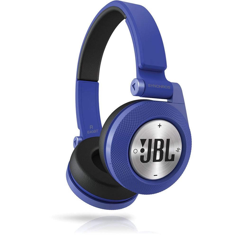 Bluetooth гарнитура JBL Synchros E40BT Original Black/Blue