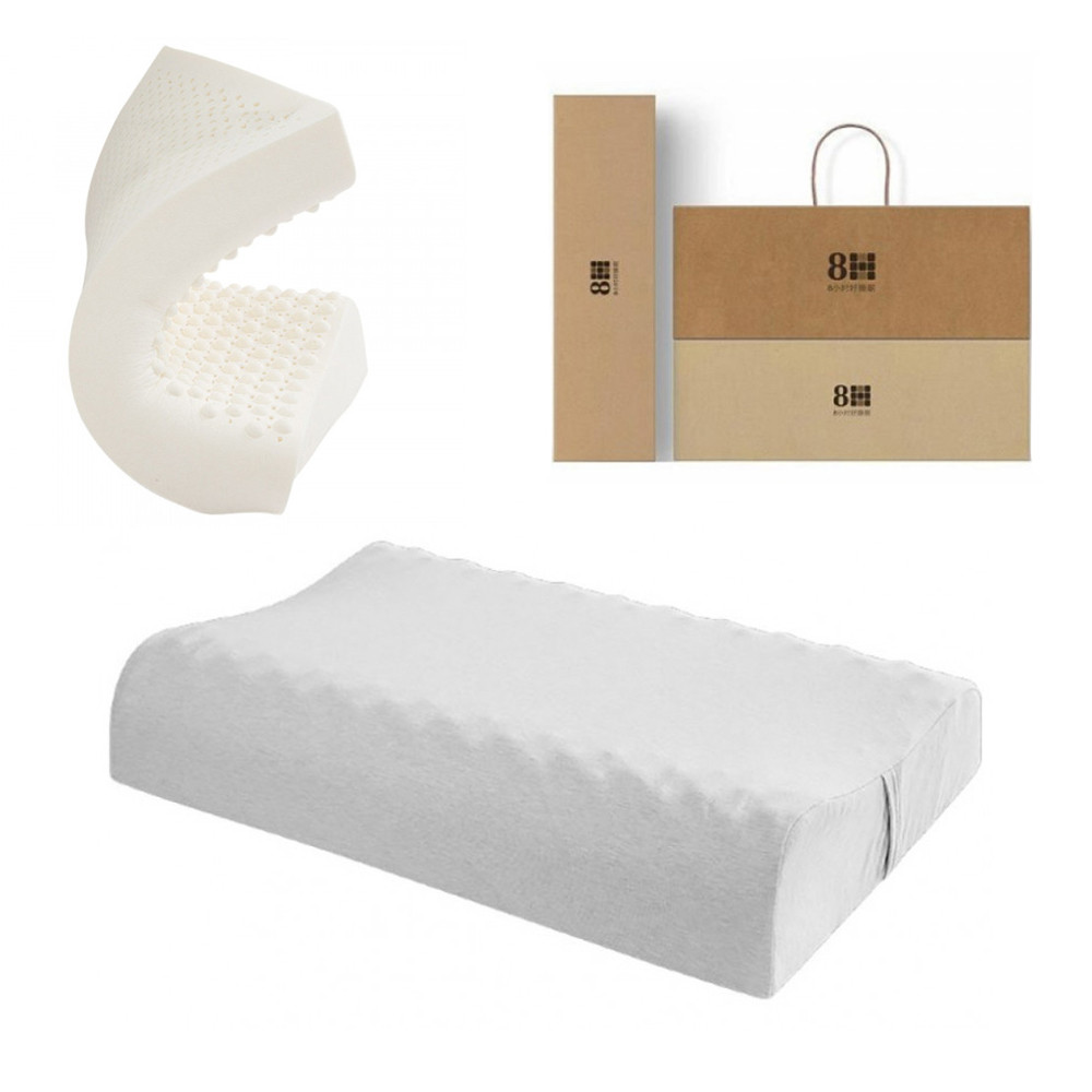 Подушка ортопедическая латексная Xiaomi Mi 8H Pillow Z3, (60 x 40 x 12 см)