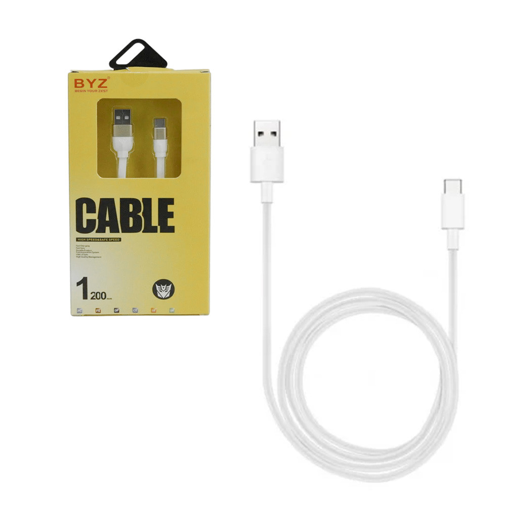 Кабель Type-C BYZ Bl-659 White