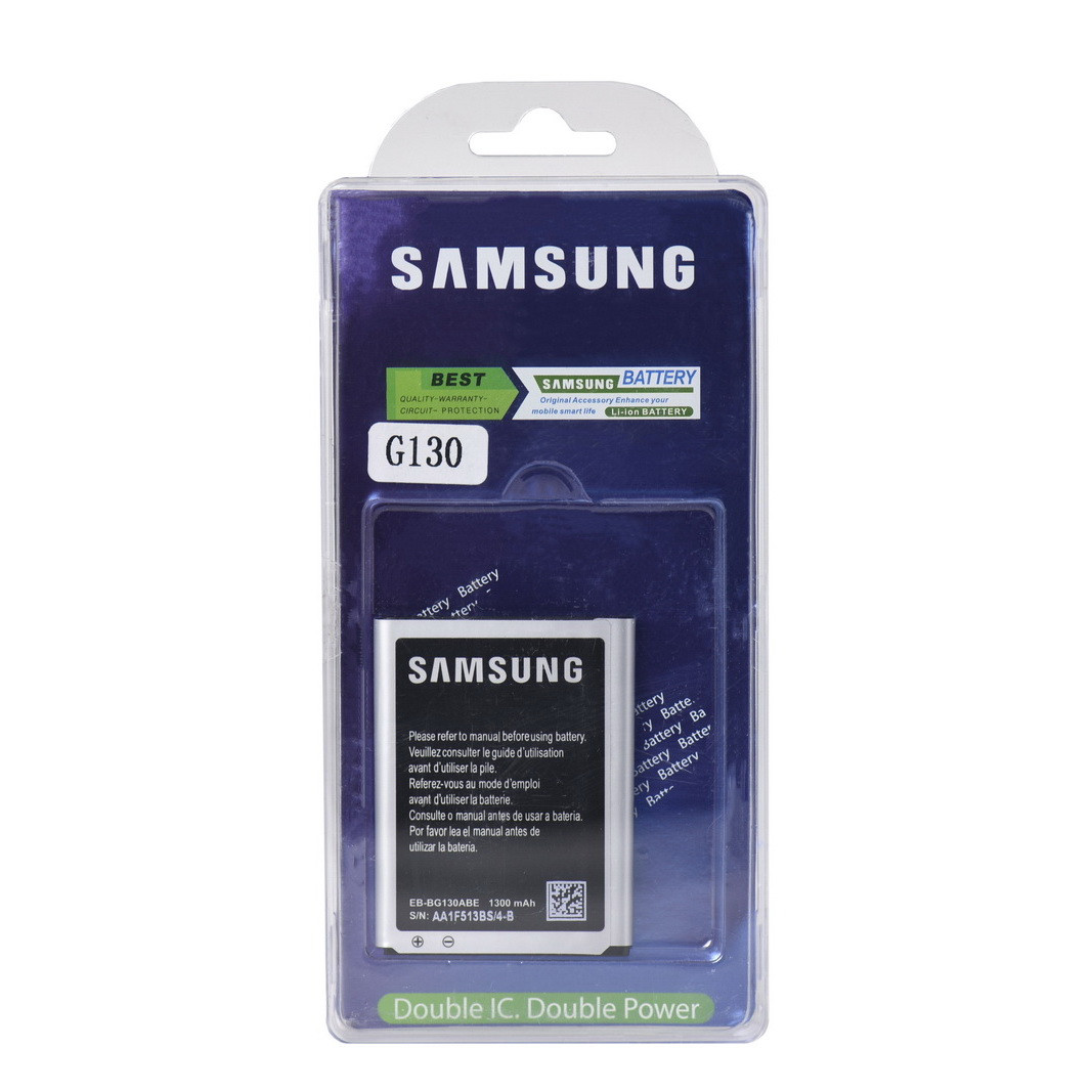 Аккумулятор Samsung Galaxy G130 Young 2 G130 EB-BG130BBE Original Double IC plastic box - фото 1 - id-p95116516