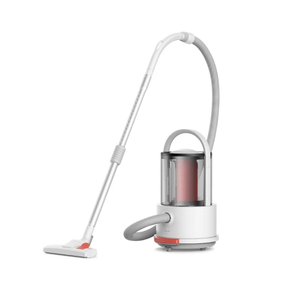 Пылесос Xiaomi Deerma Vacuum Cleaner TJ200 Wet and Dry, White/Red - фото 1 - id-p95118722