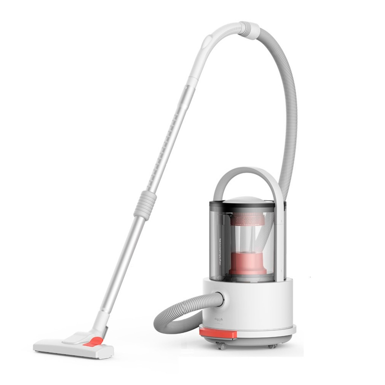 Пылесос Xiaomi Deerma Vacuum Cleaner TJ210 Wet and Dry, White/Red
