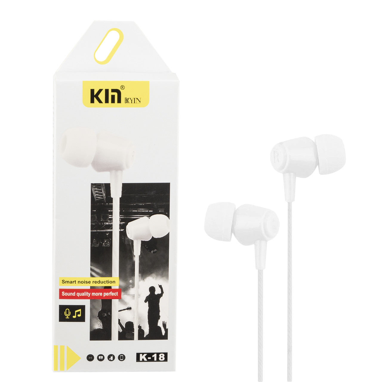 Гарнитура Kin K-18, White