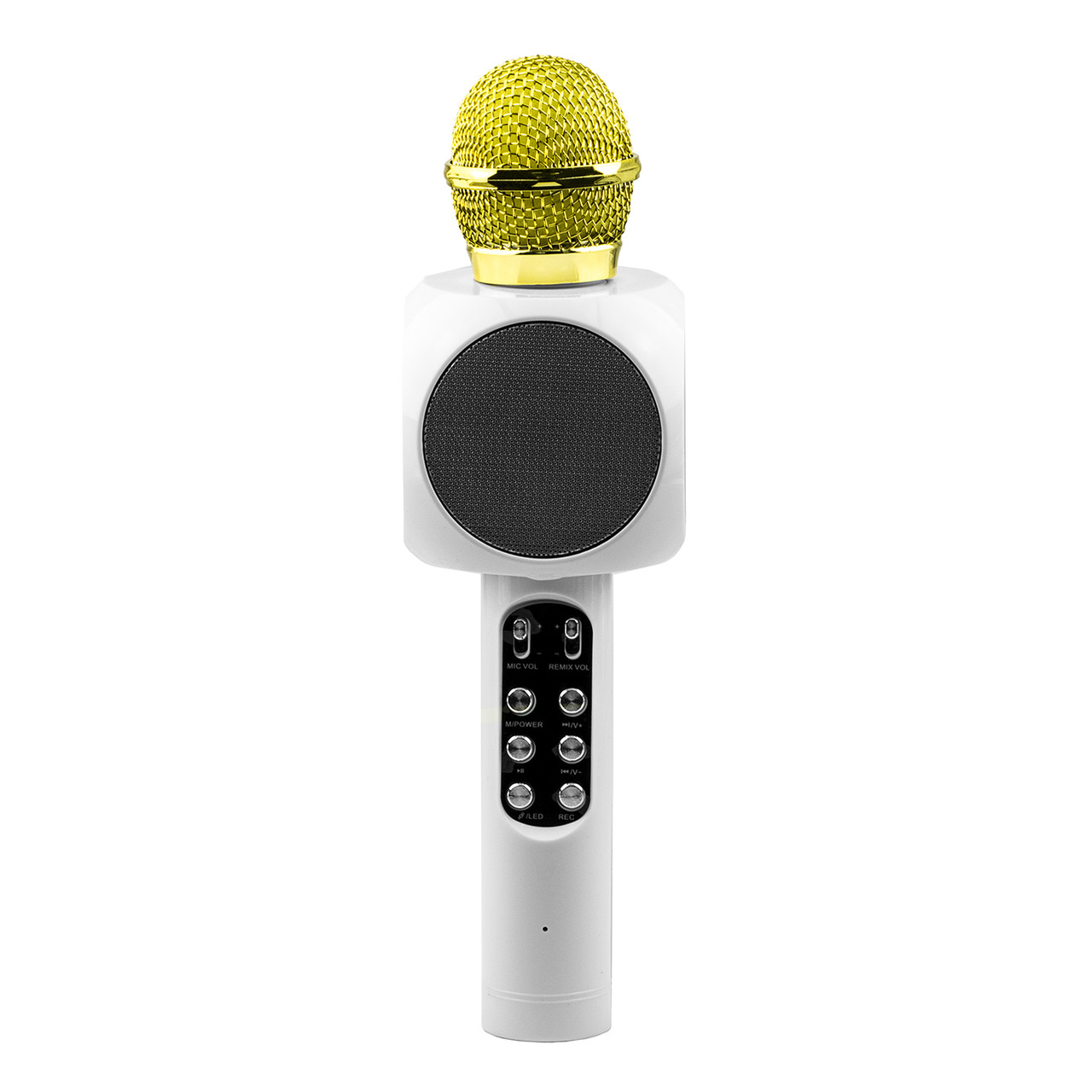 Микрофон караоке Bluetooth WS-1816, White