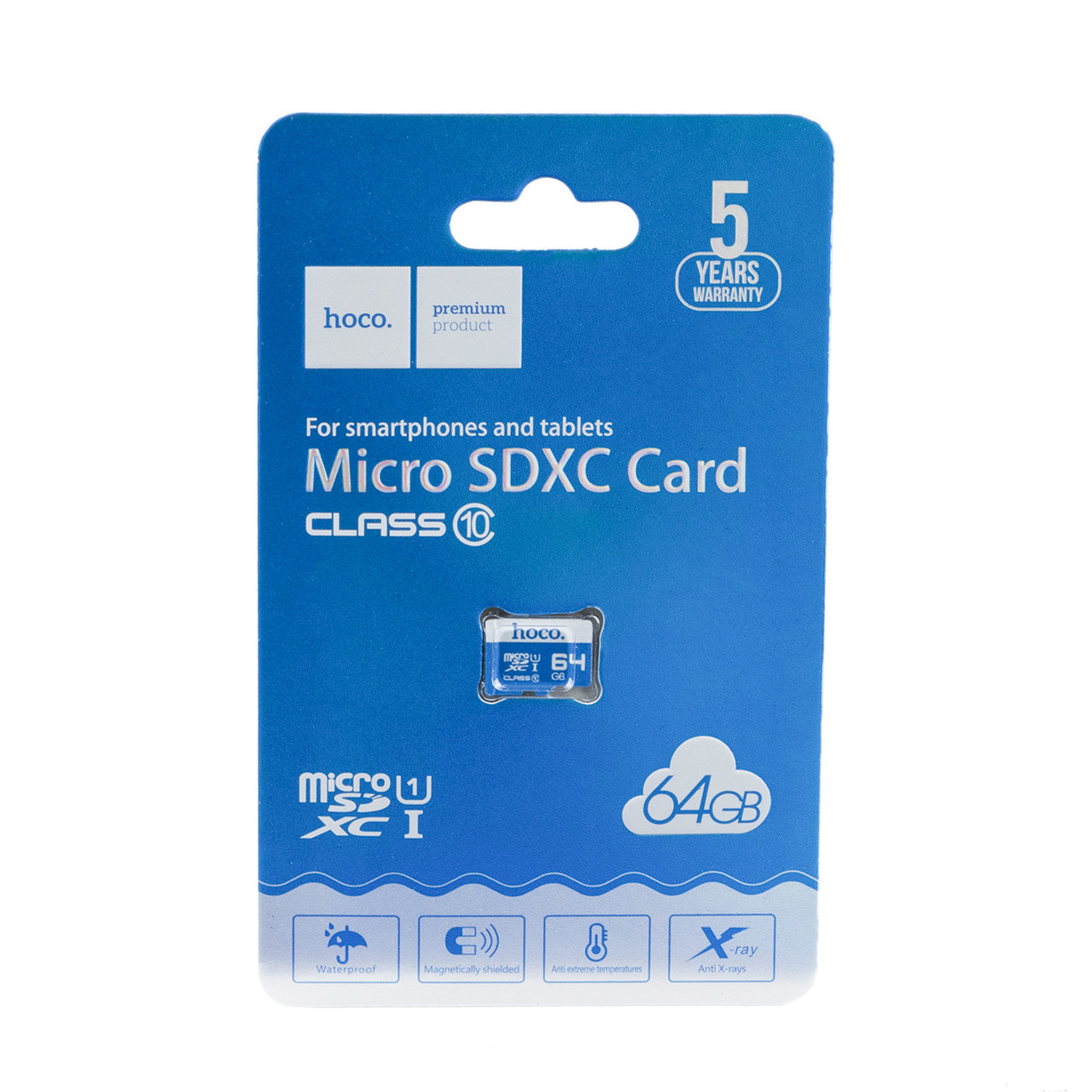 Карта памяти Hoco Micro SD 64Gb, XC1, class 10