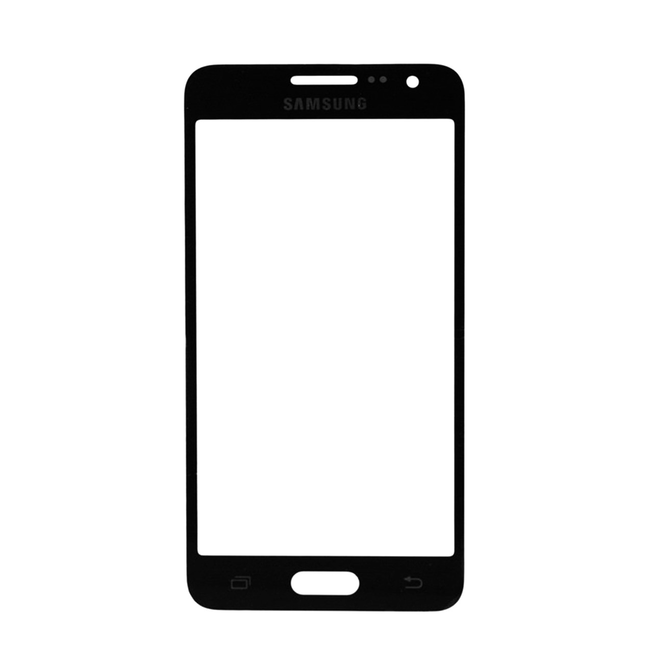 Стекло Samsung Galaxy A3 A300 Black (57)
