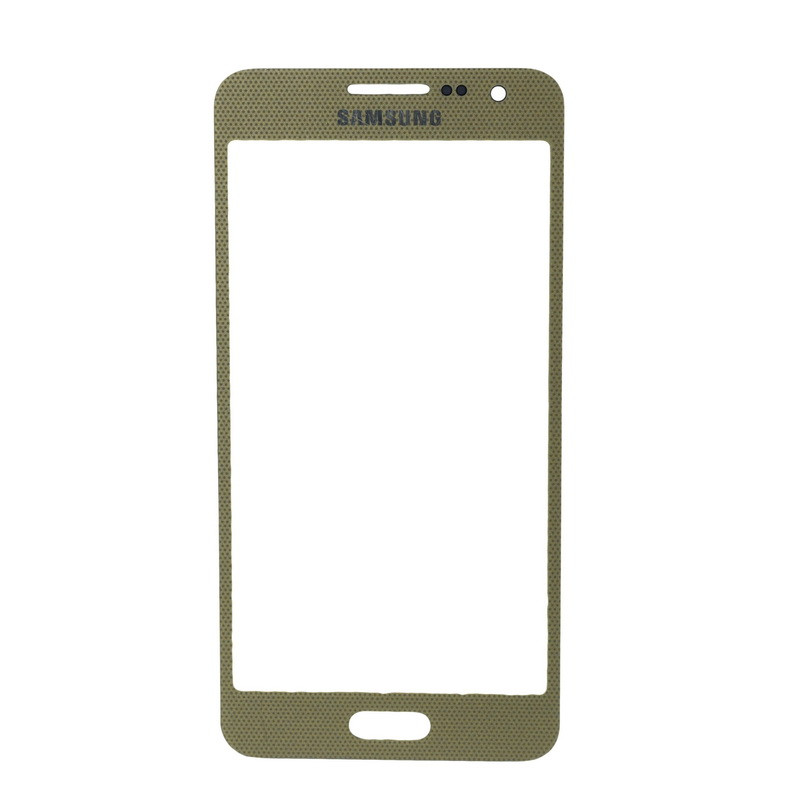 Стекло Samsung Galaxy A3 A300 Gold (57)