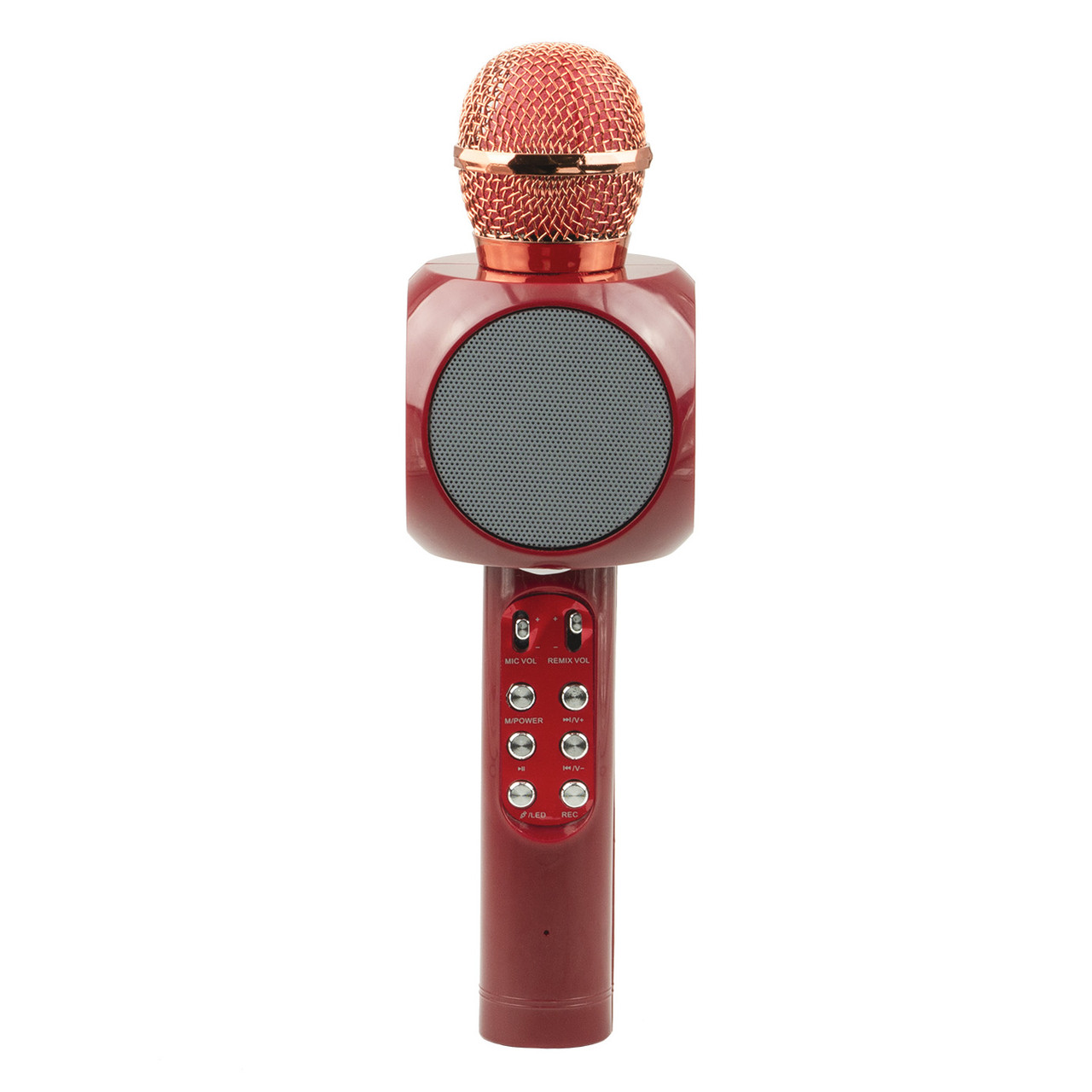 Микрофон караоке Bluetooth WS-1816, Red